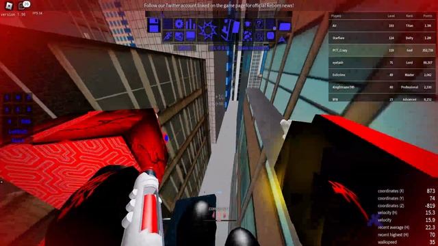 где найти секретную белую перчатку в roblox Parkour смотреть онлайн