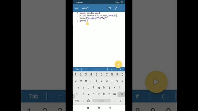 Series Data structure in python pandas | Series in Python Pandas | смотреть онлайн
