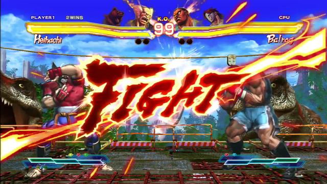 Street Fighter X Tekken Arcade with Heihachi & Kuma смотреть онлайн