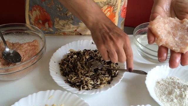 Котлеты с Грибами и Сыром) Куриные Котлеты с Грибной Начинкой) смотреть онлайн