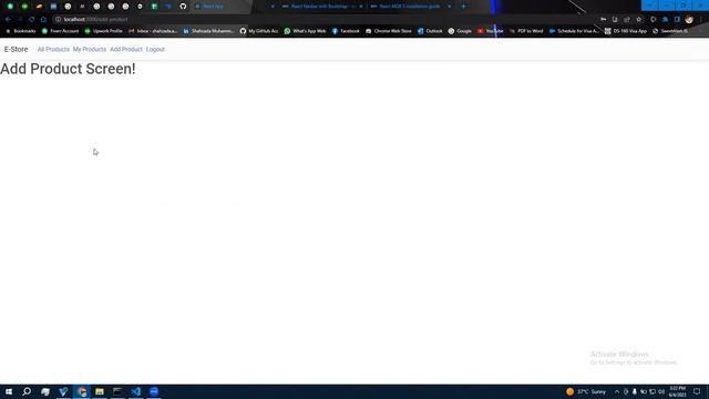 Ecommerce Web App using React & Local Storage. Topic: Add Navbar and multiple pages (Part - 9) смотреть онлайн