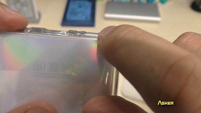 Прозрачный TPU чехол для Samsung A30s, A50s, A50, A51, A71. Стекло CHYI для A51, A71. Asker смотреть онлайн