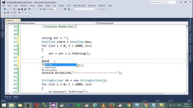 44- String Vs StringBuilder in C# смотреть онлайн