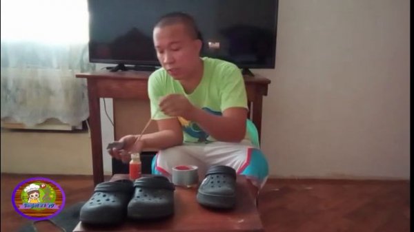 Tipid Tips I Paano Ayusin ang Butas na CROCS SLIPPERS