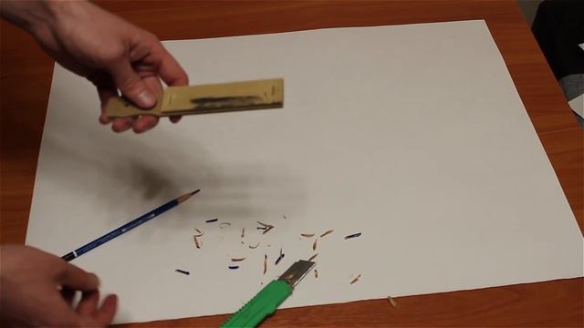 Как правильно точить карандаш - видео урок смотреть онлайн
