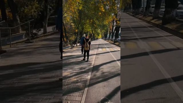 Красивая осень в Алматы смотреть онлайн