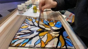 Заливной витраж материалы, техника создания, подробная инструкция. #витраж