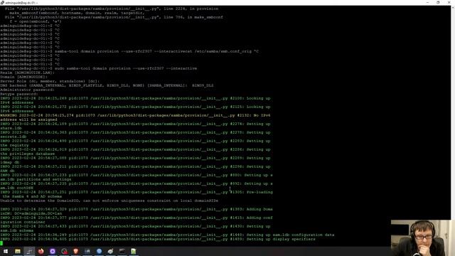 Linux AD-DC. Ubuntu 22. Часть 2 смотреть онлайн