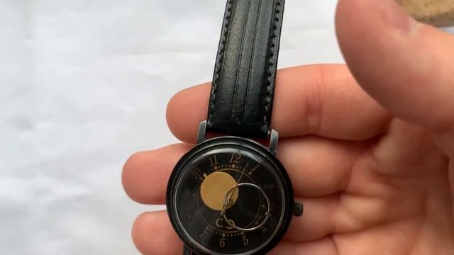 Видеообзор на раритетные самые первые часы Ракета-"Коперник" Петродворцового Часового Завода смотреть онлайн