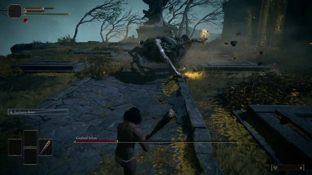 Safe Way to Defeat Tutorial Boss - Elden Ring Wretch Class Kills Grafted Scion смотреть онлайн