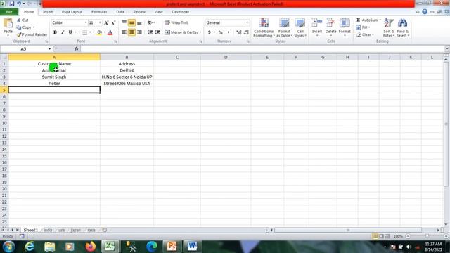 VBA code to update Ms word from Excel sheet or mail merge (ms word#2) смотреть онлайн