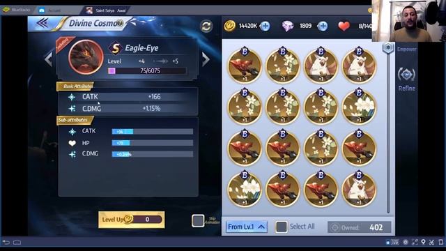 SAINT SEIYA AWAKENING - Guide débutant #3 - LES RUNES - Leveling et raffinage смотреть онлайн