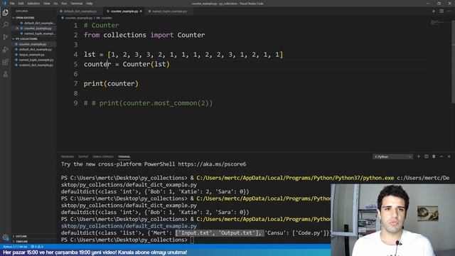 Python Collections Nedir? | Python Dersleri смотреть онлайн
