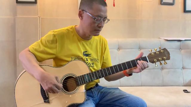 Testing Washburn Guitar By Vietnam Ambassador смотреть онлайн
