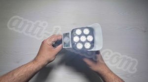 Фонарь-прожектор в виде камеры с солнечной батареей WW-2178T+пульт