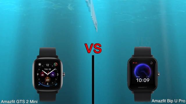 Amazfit GTS 2 Mini (2022) vs Amazfit Bip U Pro смотреть онлайн