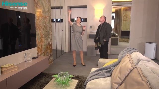 Монтаж системы кондиционирования Hisense в программе «Идеальный ремонт» на Первом канале смотреть онлайн