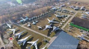 Аэросъемка Центрального музея Военно-воздушных сил РФ/Central Air Force Museum (Монино)