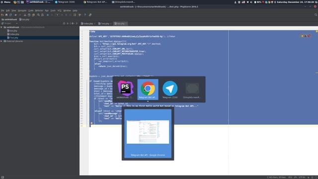 Set your Telegram Bot Webhook using this Bot смотреть онлайн