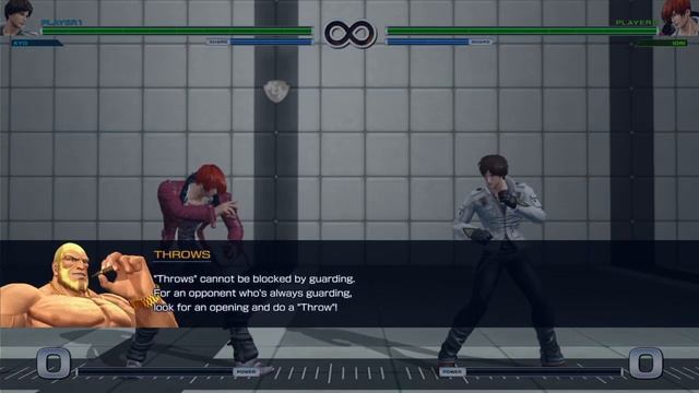 King of Fighters 14: Tutorial Mode (demo) смотреть онлайн