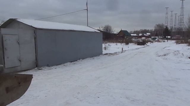 Мотоблок и зимняя езда. смотреть онлайн