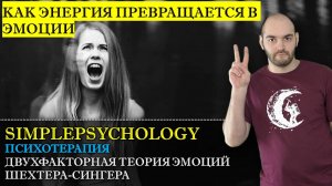 Психотерапия #24. Двухфакторная теория эмоций Щехтера-Сингера или как энергия переходит в эмоции