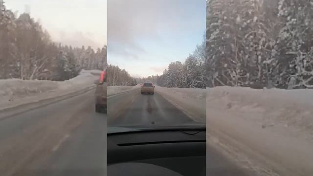Мой Башкортостан. Зимняя дорога по южному Уралу. Красота смотреть онлайн