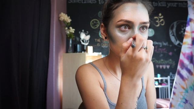 FAIRY//ELF HALLOWEEN MAKEUP LOOK | Angela Brooke смотреть онлайн