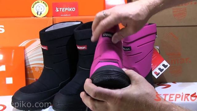 Женские зимние термоботинки Demar Swen-M C,D. Видео обзор от STEPIKO.COM смотреть онлайн