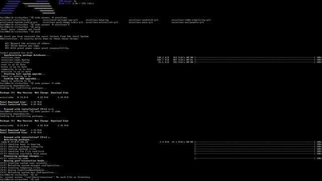 ArcoLinux : 3026 How to install ArcoLinuxD - base and advanced - Xanmod kernel смотреть онлайн