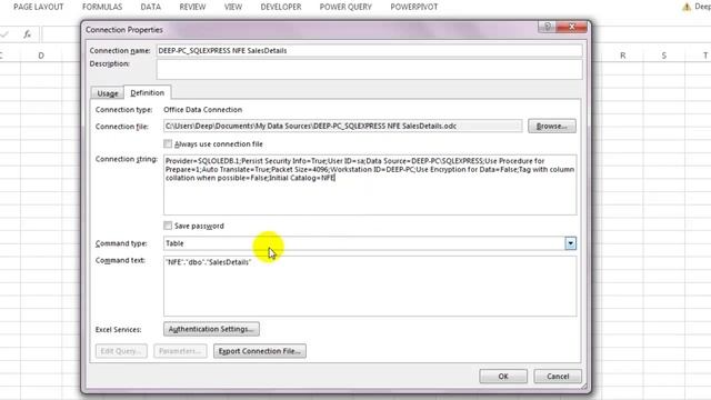 Excel Lesson 34 - Import Data Using SQL Queries & Stored Procedures From SQL Server To Excel смотреть онлайн