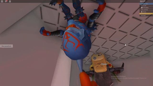 Крушения самолета!!! Смог выжить в ROBLOX. смотреть онлайн