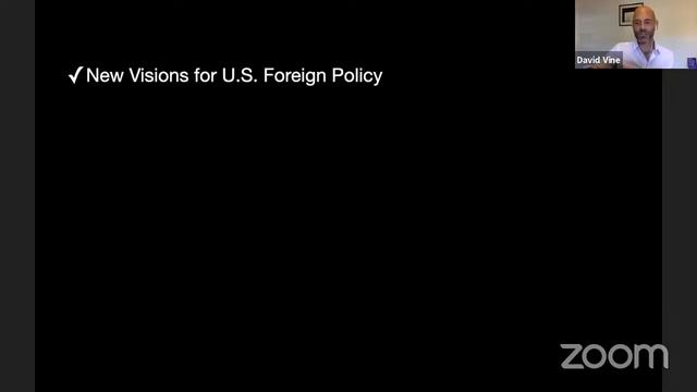 P&P Live! David Vine | THE UNITED STATES OF WAR