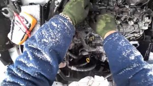 Снятие фарсунок Denso 23670-26060 | Toyota RAV 4 2.2 Diesel Часть №1