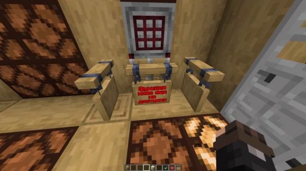 Кодовый замок на крафтере Minecraft 1.21(snapshot 23W42A)\Code lock on crafter