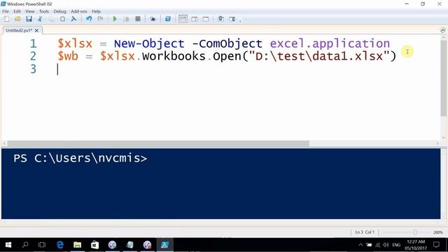 Computer Science - Read data from excel file using powershell - Part 1 смотреть онлайн