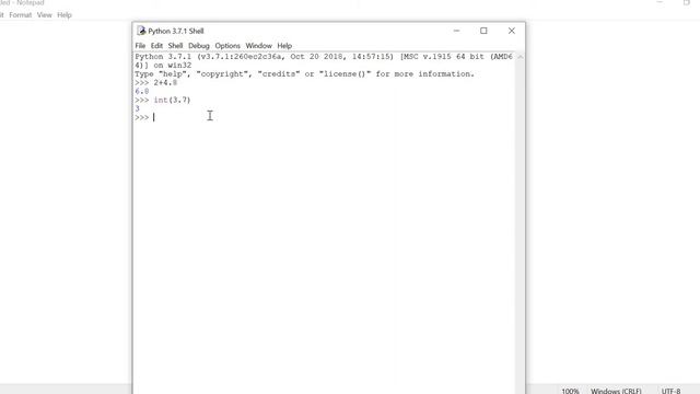Python- Type casting or conversion Example смотреть онлайн