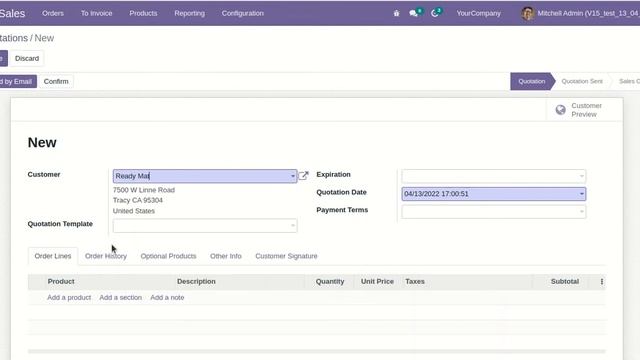 Customer Sales Order History - Order History With Order Status And Stage Odoo смотреть онлайн