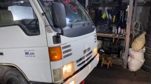 Тесты двигателя, компрессия, обзор MAZDA TITAN 4HG1 1997 WG6AD-101725