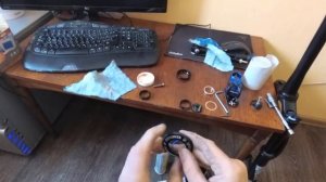 Установка вилки на велосипед.