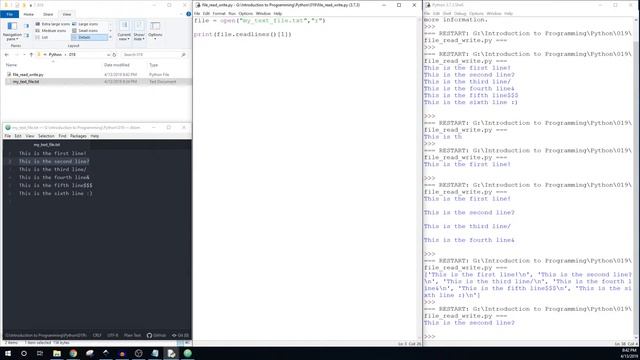 Read and Write to Files With Python смотреть онлайн