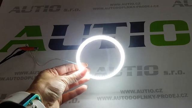 LED Angel eyes 12V 54xLED 3528 - 100mm смотреть онлайн