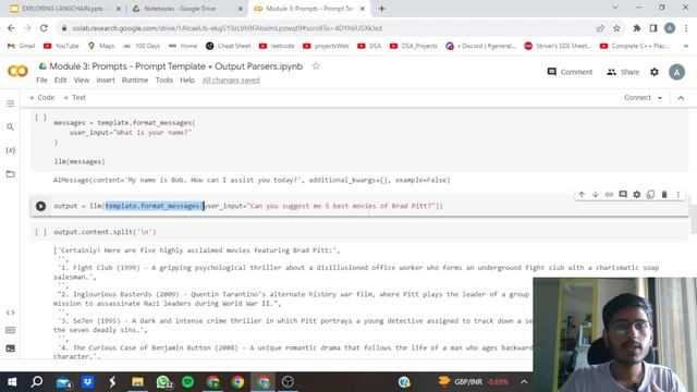 Langchain Course | Component 3: Prompts | Prompt Template | Output Parser | NextGen Insights смотреть онлайн
