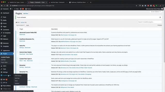 Introduction To WordPress [5/6] - CPT & ACF