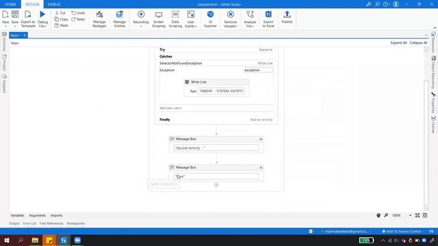 ? 22. [Hindi] : Try | Catch | Finally | Exception Handling in Hindi | RPA | UiPath हिन्दी смотреть онлайн