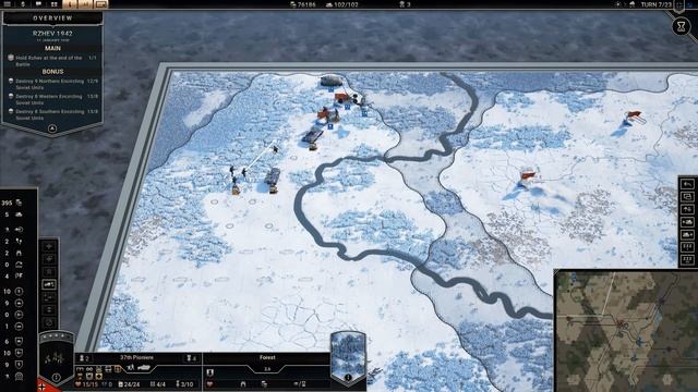 Panzer Corps 2 | Axis Operations 1942 | Mission 1 | Rzhev 1942 смотреть онлайн