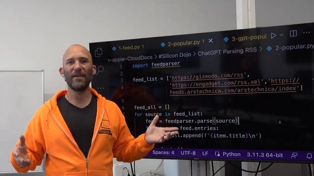 RSS Scraping with ChatGPT API (OpenAI, Python, Feedparser, Beautiful Soup) смотреть онлайн