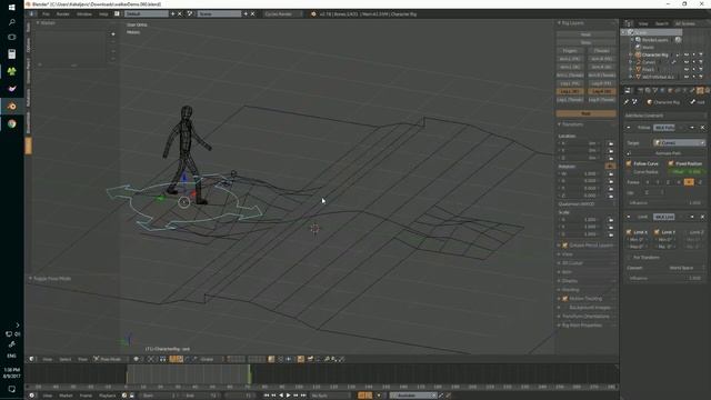 Walker Addon for Blender смотреть онлайн