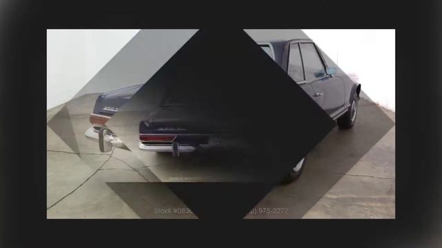 1967 Mercedes-Benz 250SL Pagoda California Special смотреть онлайн