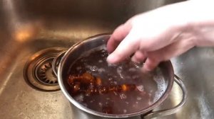 Как я чистила янтарь.